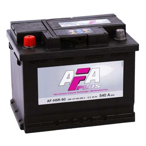 Аккумулятор автомобильный Afa AF-H5R-60 в Emex