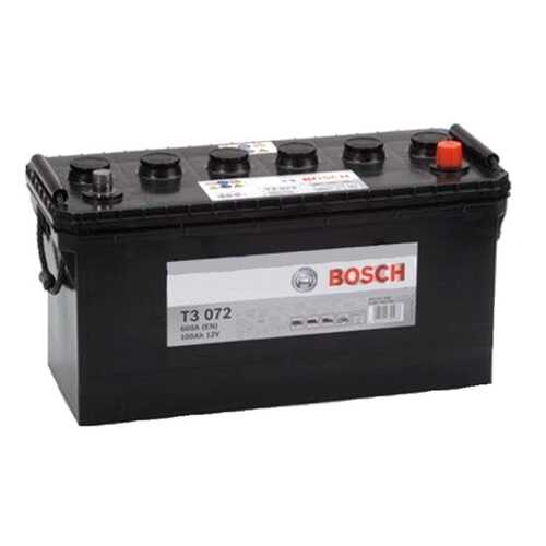 Аккумулятор T3 12V 100Ah 600A оп BOSCH арт. 0092T30720 в Emex