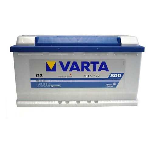 Аккумулятор VARTA Blue G3 95R 800A 353x175x190 595402080 в Emex