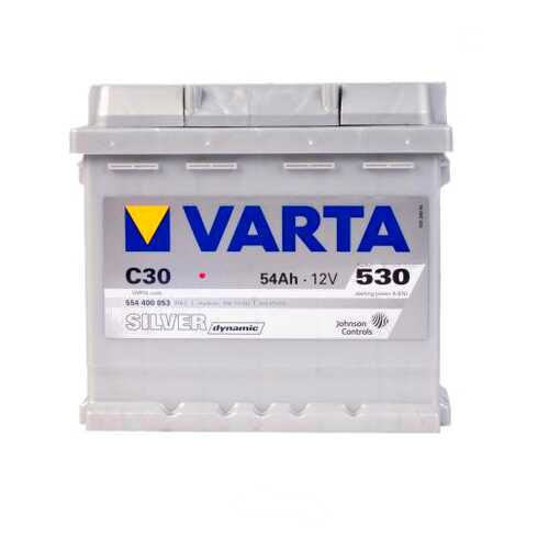 Аккумуляторная Батарея Silver Dynamic 19.5/17.9 Евро 54ah 530a 207/175/190 Varta в Emex
