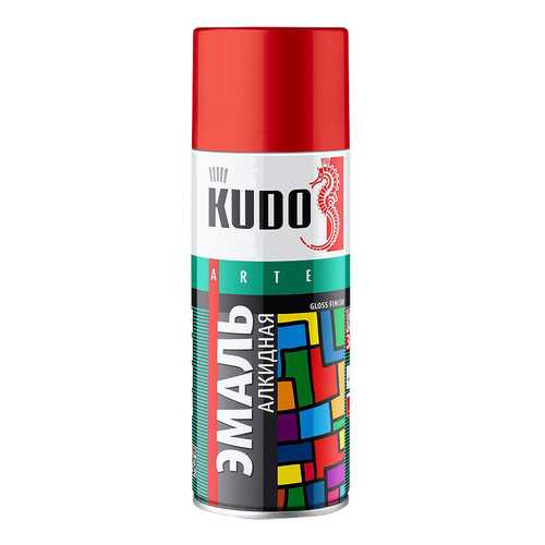 Эмаль универсальная красная KUDO ,520 мл в Emex