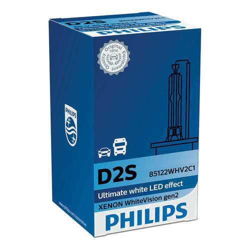 Лампа D2s 85v(35w) White Vision (Gen2) 1шт. Картон Philips арт. 85122WHV2C1 в Emex