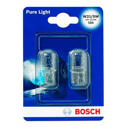 Лампа W21/5w 12v 21/5w Pure Light Bosch 1 987 301 079 в Emex