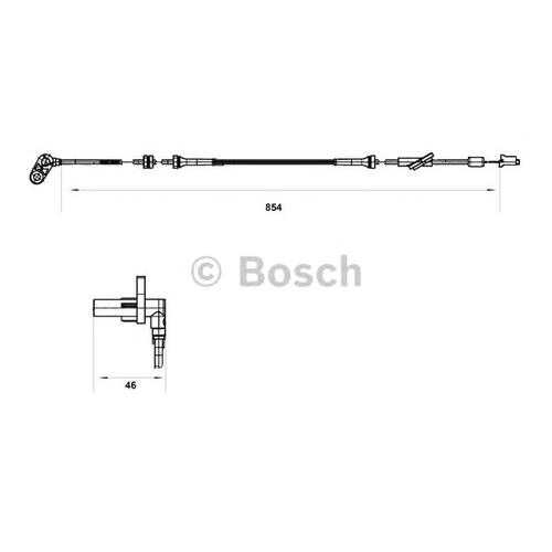 Датчик abs Bosch 0265007552 в Emex