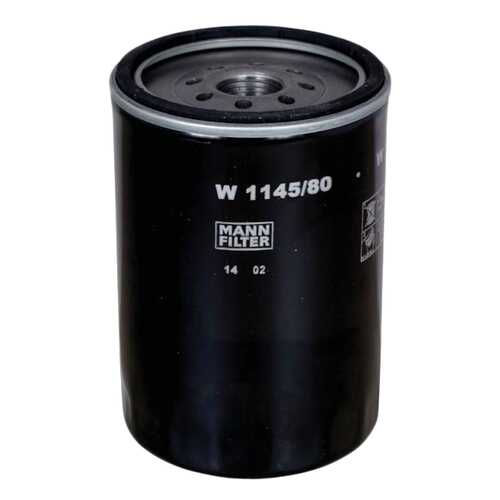 Фильтр масляный двигателя MANN-FILTER W1145/80 в Emex