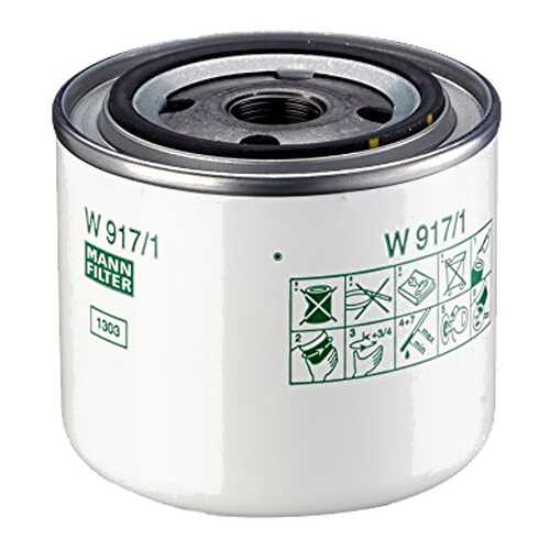 Фильтр масляный двигателя MANN-FILTER W917 в Emex