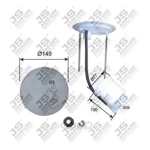 Фильтр топливный JS Asakashi FS21008 в Emex