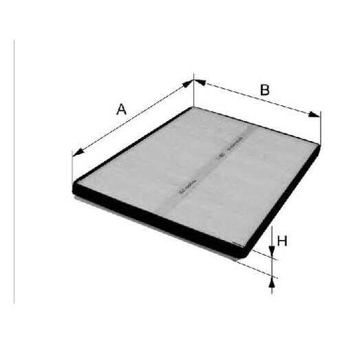 Фильтр воздушный салона Filtron K1110 в Emex