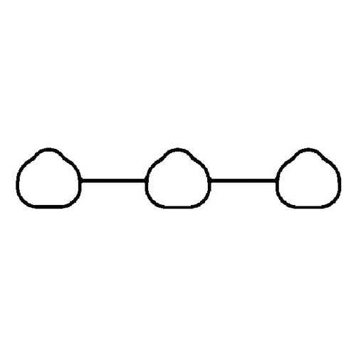Прокладка коллектора впускного для Opel Ajusa 13115400 в Emex