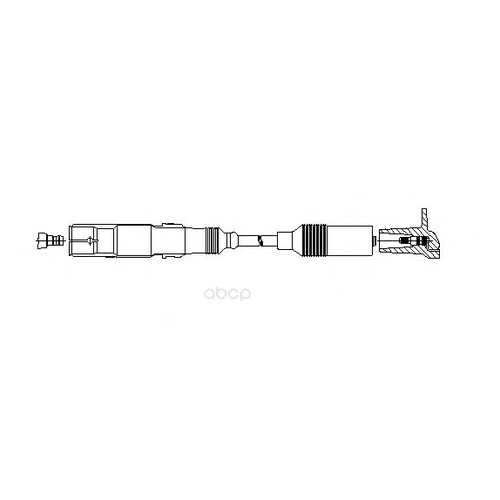 Провод высоковольтный audi/seat/vw 70см BREMI 171/70 в Emex