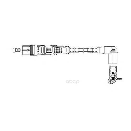 Провод высоковольтный seat/vw BREMI 1a02f59 в Emex