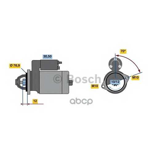 стартер Bosch 0986022740 в Emex