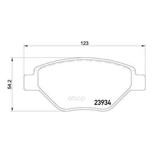 Колодки тормозные дисковые передние renault megane ii 02- Textar 2393401 в Emex