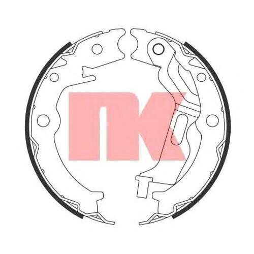 Комплект тормозных колодок Nk 2736785 в Emex