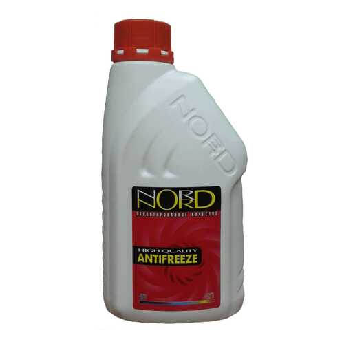 Антифриз NORD High Quality Antifreeze готовый -40C красный 1 кг NR 20225 в Emex