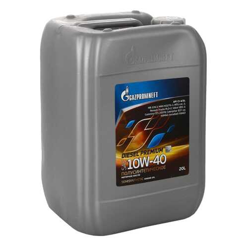 Моторное масло Gazpromneft Diesel Premium 10W-40 20л в Emex