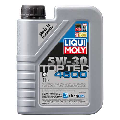 Моторное масло Liqui moly Top Tec 4600 5W-30 1л в Emex