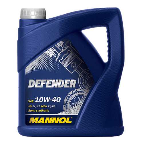 Моторное масло Mannol Defender 10W-40 4л в Emex