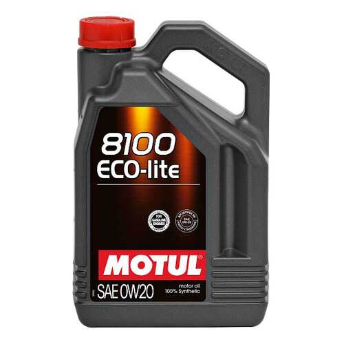 Моторное масло Motul 8100 Eco-lite 0W-20 4л в Emex