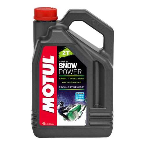 Моторное масло Motul Snowpower 2T 5W-30 4л в Emex