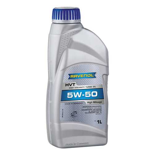 Моторное масло Ravenol HVT High Viscosity Turbo Oil SAE 5W-50 1л в Emex