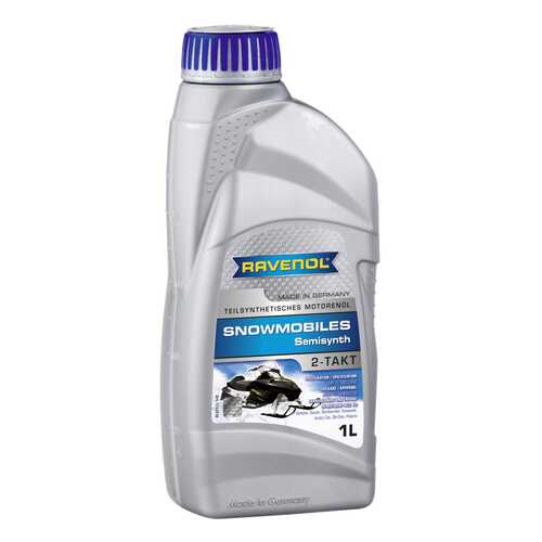 Моторное масло Ravenol Snowmobiles Teilsynth 2-Takt 5W-30 1л в Emex