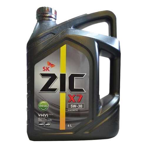 Моторное масло Zic X7 Diesel 5W-30 6л в Emex